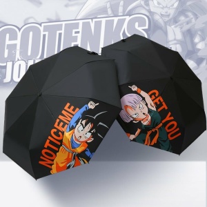 Ombrello San Goku per bambini in nero