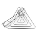 triangolo di sfida d'argento
