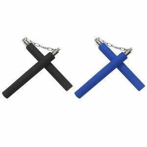 Nunchuck In Schiuma Per Allenamento | Sicuri Per Bambini E Adulti | Con Catena | 28cm - Foto 4