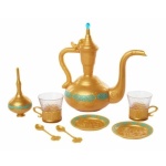 Aladino Dinette servizio da tè dorato