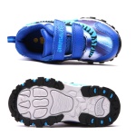 Scarpe sportive da bambino in blu con lacci