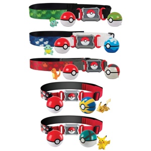Cintura con una Pokeball Pokémon colorata per bambini con motivi