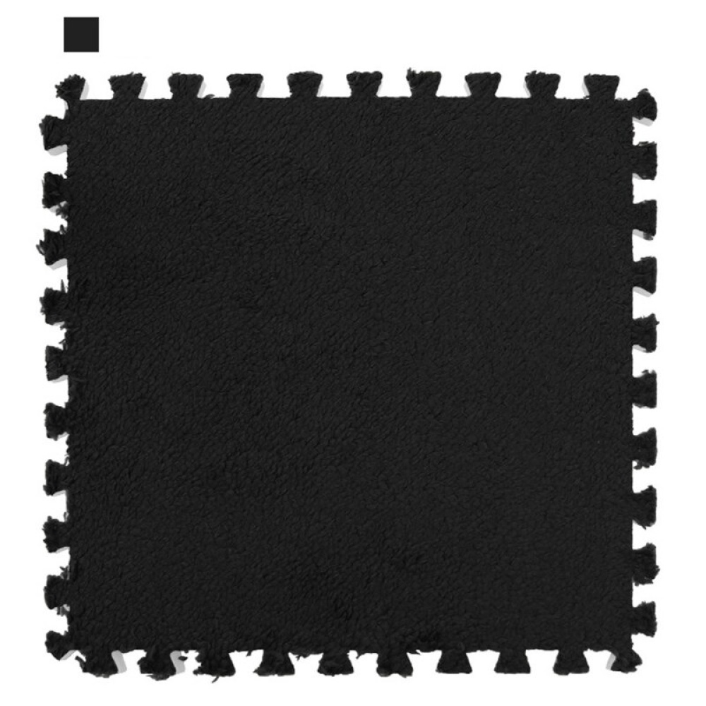 Tappetino per puzzle in schiuma nera semplice