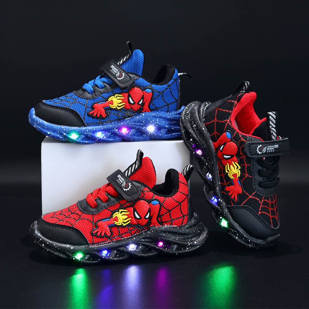 Scarpe illuminate di Spider-Man • Bambini World