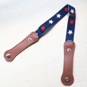 Cintura elastica blu con stelle per bambini