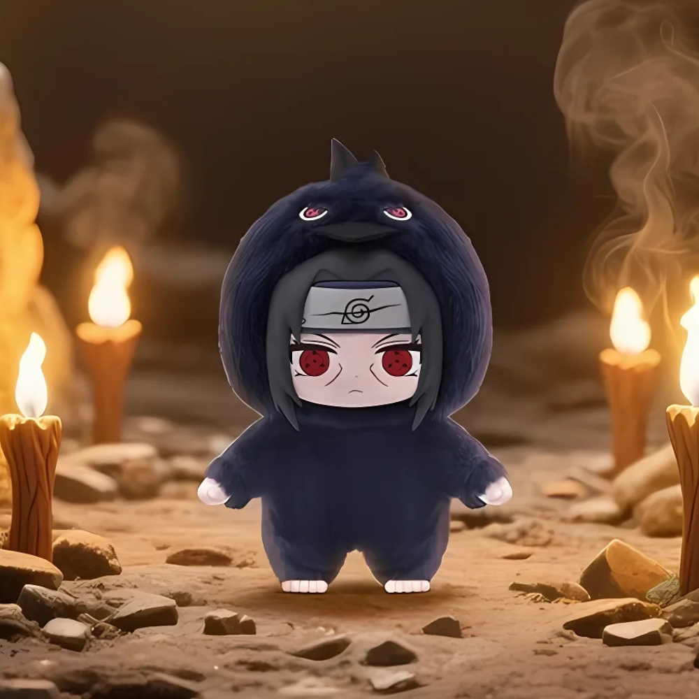 Scatola a sorpresa Naruto stile Labubu - immagine 6