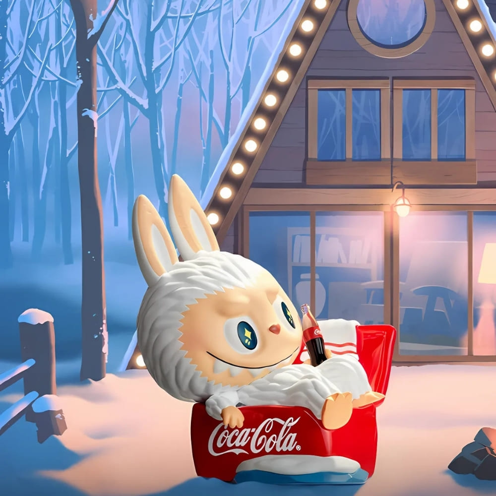 Mystery box figurina stile Labubu the monsters collection Coca Cola - immagine 14