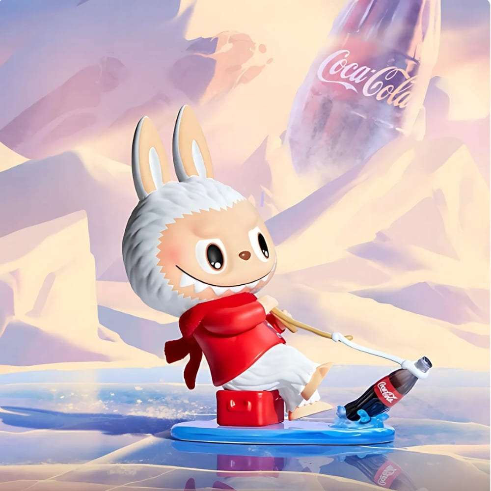 Mystery box figurina stile Labubu the monsters collection Coca Cola - immagine 8