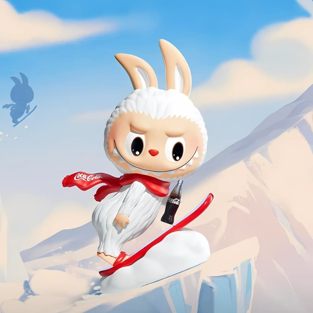 Mystery box figurina stile Labubu the monsters collection Coca Cola - immagine 7