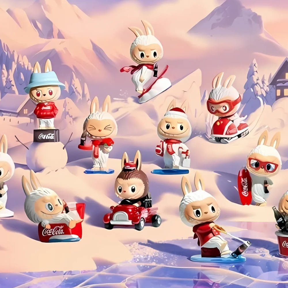 Scatola misteriosa con mini figura stile Labubu The Monsters