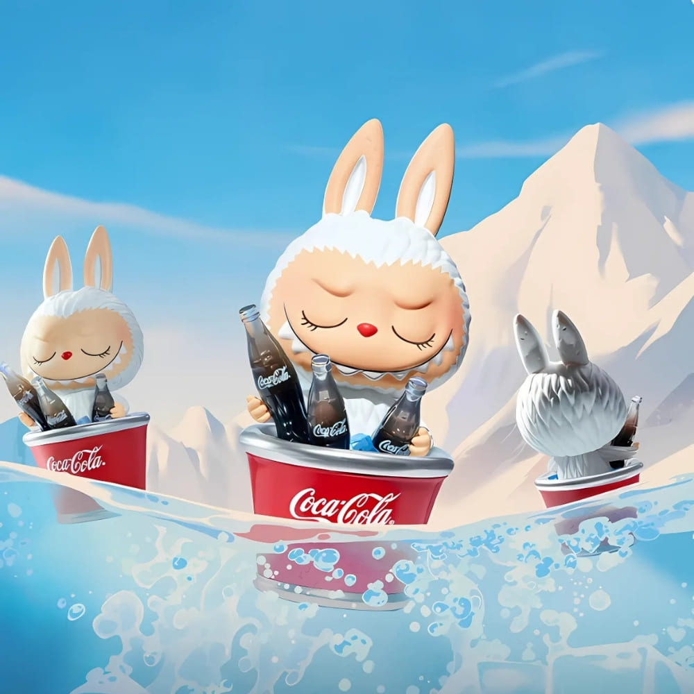 Mystery box figurina stile Labubu the monsters collection Coca Cola - immagine 16