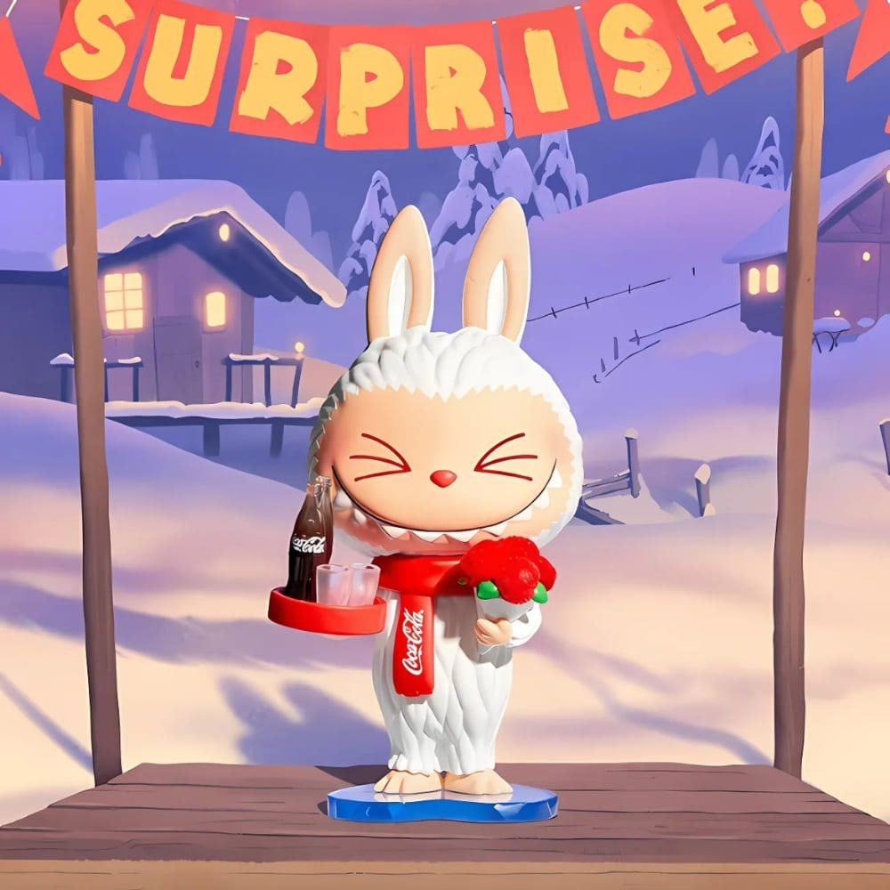 Mystery box figurina stile Labubu the monsters collection Coca Cola - immagine 15
